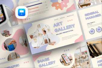 Art Gallery Keynote Template